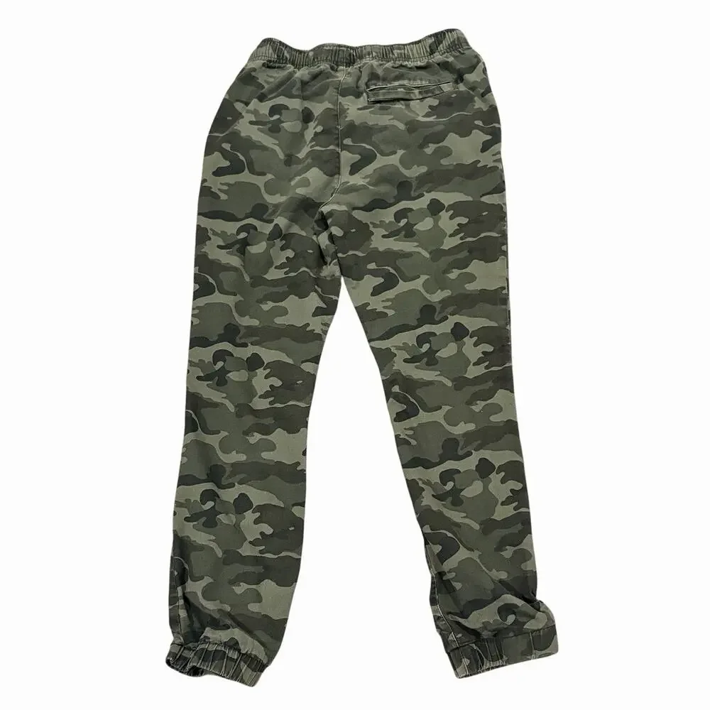 Boys Pants Size XL 14-16 Old Navy Brown Corduroy, Green Camouflage